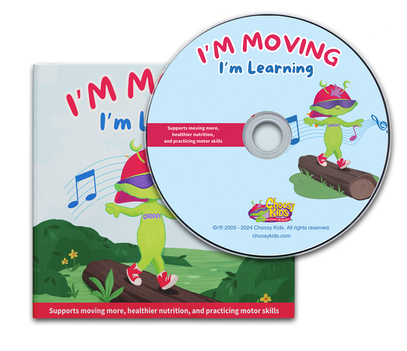 I'm Moving I'm Learning CD – Choosy Kids